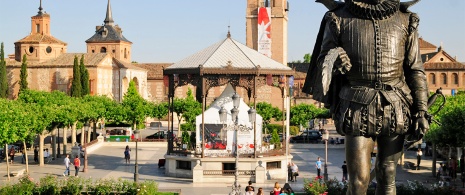 Piazza Cervantes ad Alcalá de Henares