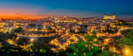 Tramonto a Toledo, in Castiglia-La Mancia