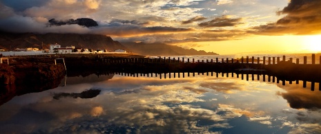 Natural pools in Agaete, Gran Canaria