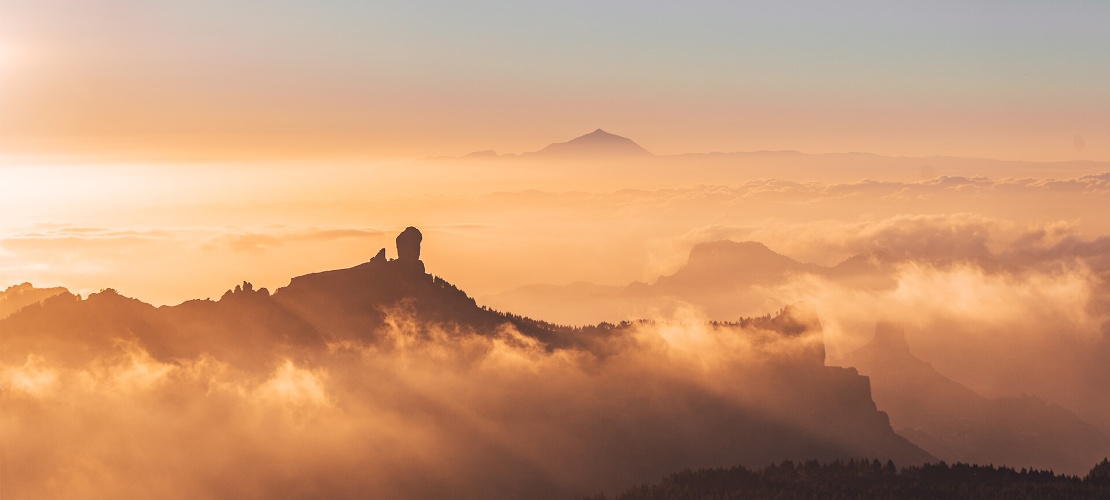 Vue des îles Canaries