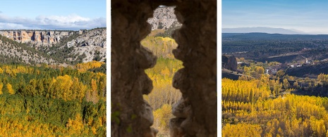 Images du canyon de la rivière Lobos dans la province de Soria, Castille-León