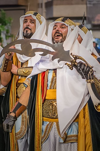 Festa de Mouros e Cristãos em Crevillente, Alicante