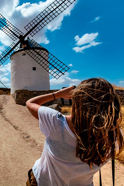 Wiatraki w Consuegra, Toledo