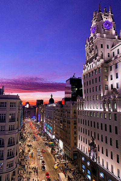 Gran Vía, Madryt