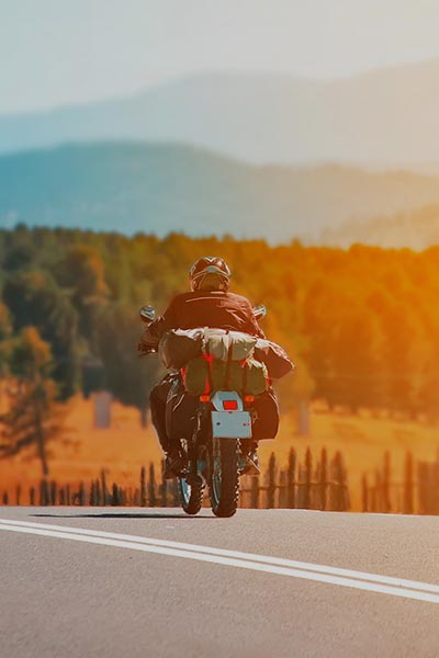 Mit dem Motorrad über die Silberstraße