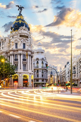 Gran Vía di Madrid