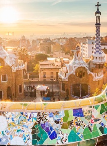 Veduta dal Park Güell