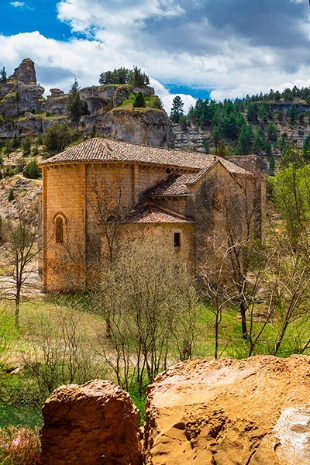 Canyon des Flusses Lobos in Soria, Kastilien und León