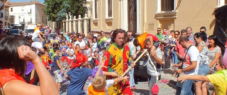 Cascamorras w Guadix (Granada)