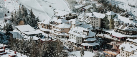 Widok na Pradollano w Grenadzie, Andaluzja