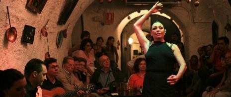 Show in a cave in Sacromonte