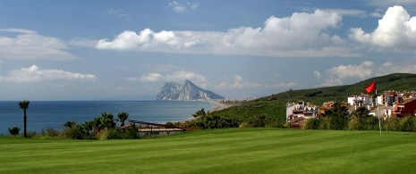 Pole golfowe Alcaidesa Links Golf Course w La Línea de la Concepción (Kadyks)