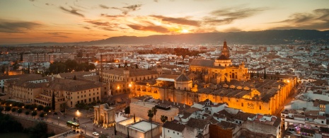 Vista de la Mezquita-Catedral de Córdoba, Andalucía