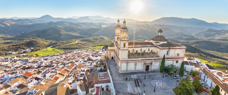 Olvera in Cádiz, Andalusien