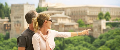 Pareja en Granada