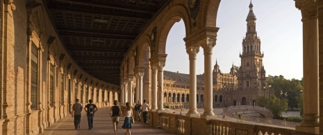 Plaza de España de Sevilha