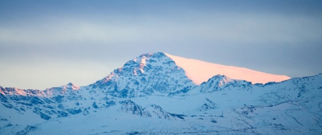 Pico Mulhacén, no Parque Nacional de Serra Nevada, na Andaluzia