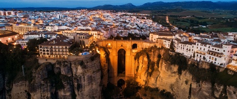 Ronda, em Málaga, Andaluzia