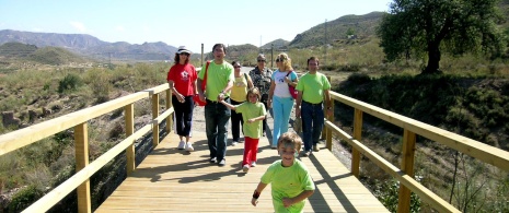 Greenway in Lucainena de las Torres, Almería (Andalusia)