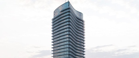 Turm des Wassers in Zaragoza