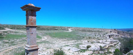 Droga Los Pilones w Allepuz, Teruel