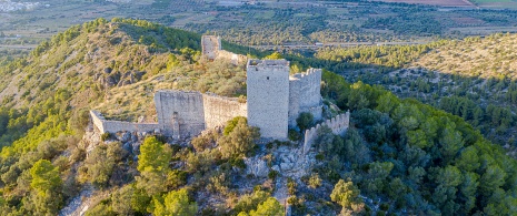 Castillo templario de Santa Magdalena de Pulpis en Castellón