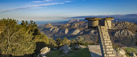 Belvedere del Fito. Parres. Asturie. Parco Nazionale dei Picos de Europa