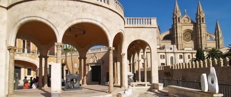 Patio del Palau March. Mallorca