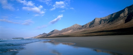 Spiaggia El Cofete a Fuerteventura (isole Canarie)