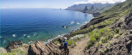 Wandern im Landschaftspark Anaga, Teneriffa