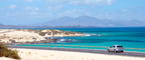 Spiaggia di Corralejo a Fuerteventura