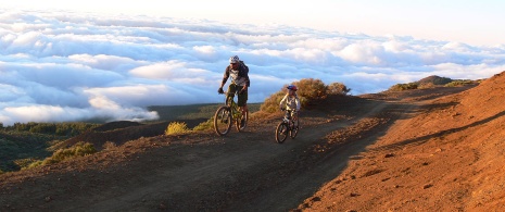 Mountain biking