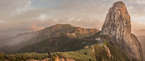 Roque Agando a La Gomera