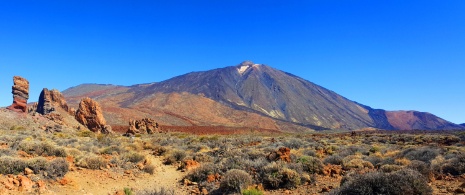 Vue du parc national du Teide, à Tenerife