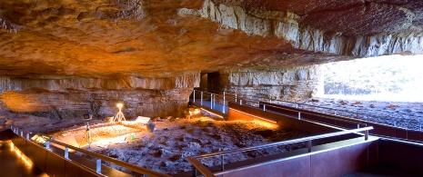 Veduta del Museo di Altamira a Santillana del Mar, Cantabria