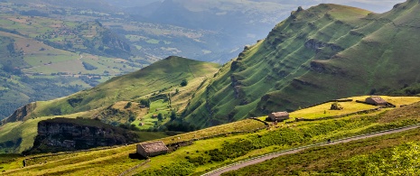 Valle de Soba in Valle del Pas. Kantabrien