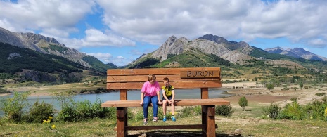 Panchina gigante di Burón a León, Castiglia e León