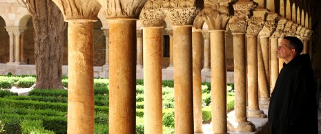 Cloître du monastère de Santo Domingo de Silos (province de Burgos, Castille-León)