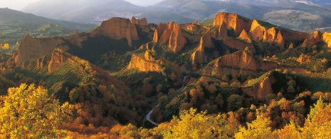 Landschaft Las Médulas in León