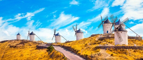 Windmills in Consuegra, Toledo