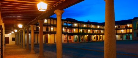 Plaza Mayor di Tembleque, Toledo