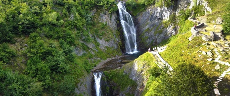 View of Saut deth Pish, Arán Valley, Lleida