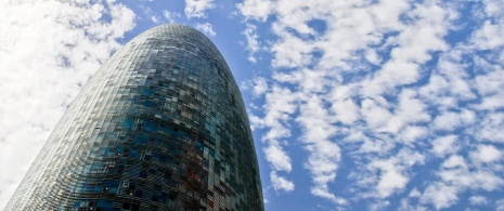 Torre Glòries (ehem. Torre Agbar) in Barcelona