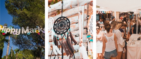 Feira Hippie em Ibiza. Direita: ©Helena G.H