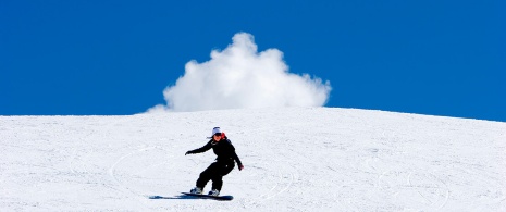 La station de ski de Pradollano, Sierra Nevada