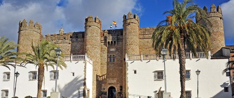 Alcázar de Zafra, atualmente um Parador de Turismo