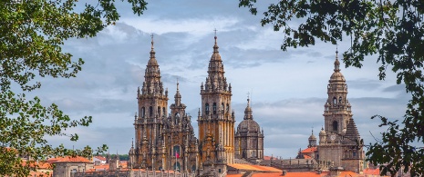 Die Kathedrale von Santiago de Compostela