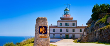 Vista del Faro di Fisterra, A Coruña