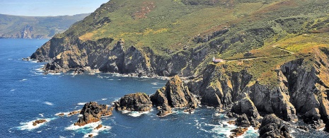 Vista do Farol de Punta de Candieira, La Coruña