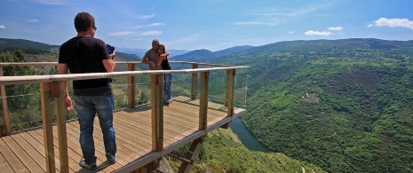 Belvédère d’A Capela. Ribeira Sacra. Galice